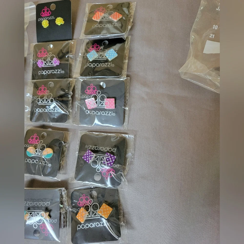30 Pairs of Paparazzi Kids Post Back Earrings